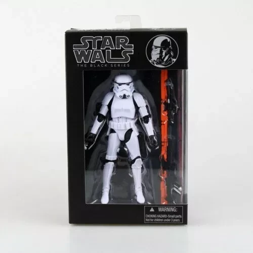 FIGURA STAR WARS BLACK SERIES EPISODIO VII 6 PULGADAS STORMTROOPER KO