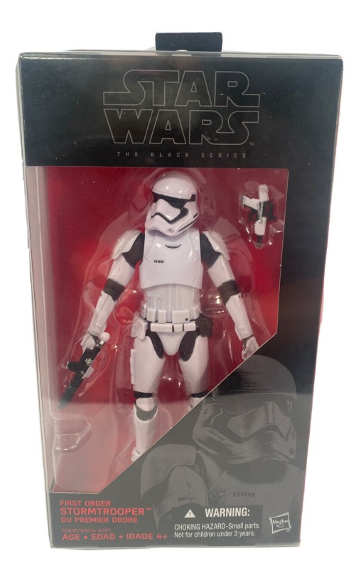 STAR WRAS FORCE AWAKENS BLACK SERIES EPISODIO VII 6 PULGADAS STORMTROOPER