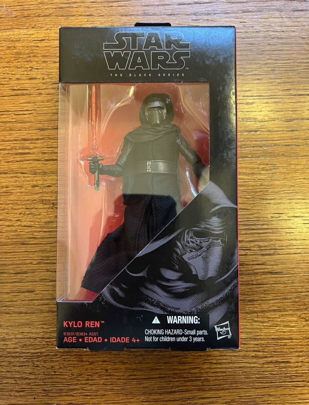 STAR WRAS FORCE AWAKENS BLACK SERIES EPISODIO VII 6 PULGADAS KYLO REN